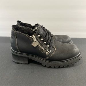 Harley Davidson Booties.